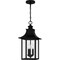 Quoizel Chancellor Outdoor Hanging 3 Lights Mystic Black CCR1910K - alternate 1